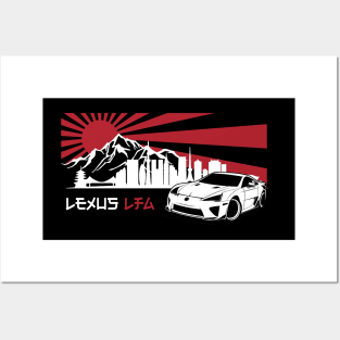 Lexus LFA, JDM Car Posters and Art